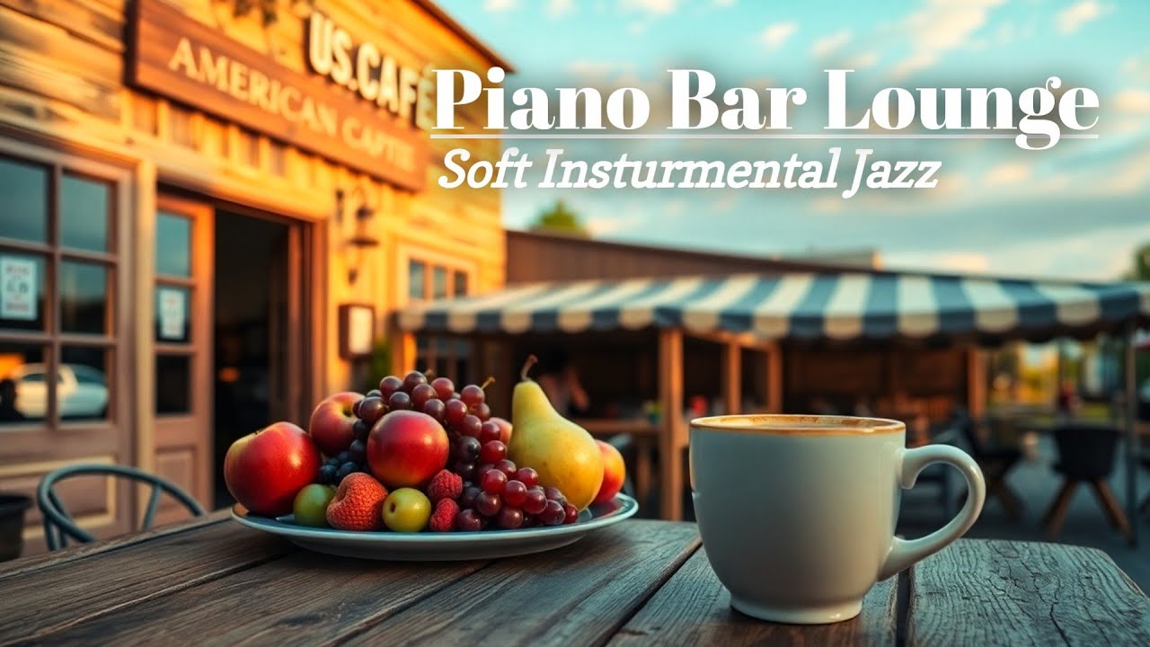 Live Piano Bar Lounge - Soft Instrumental Jazz for Cozy Conversations and Calm Nights