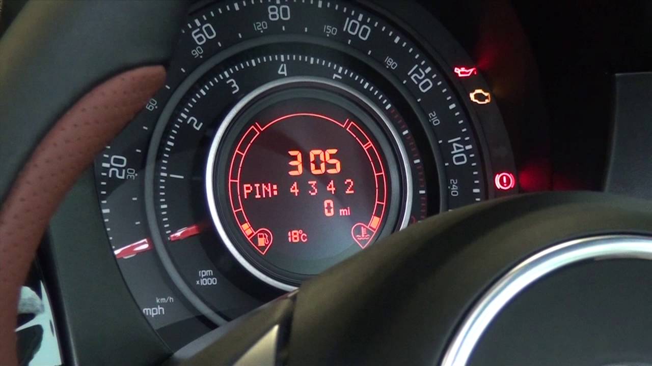 Сопряжение Bluetooth-телефона с Blue and Me для Fiat и Abarth