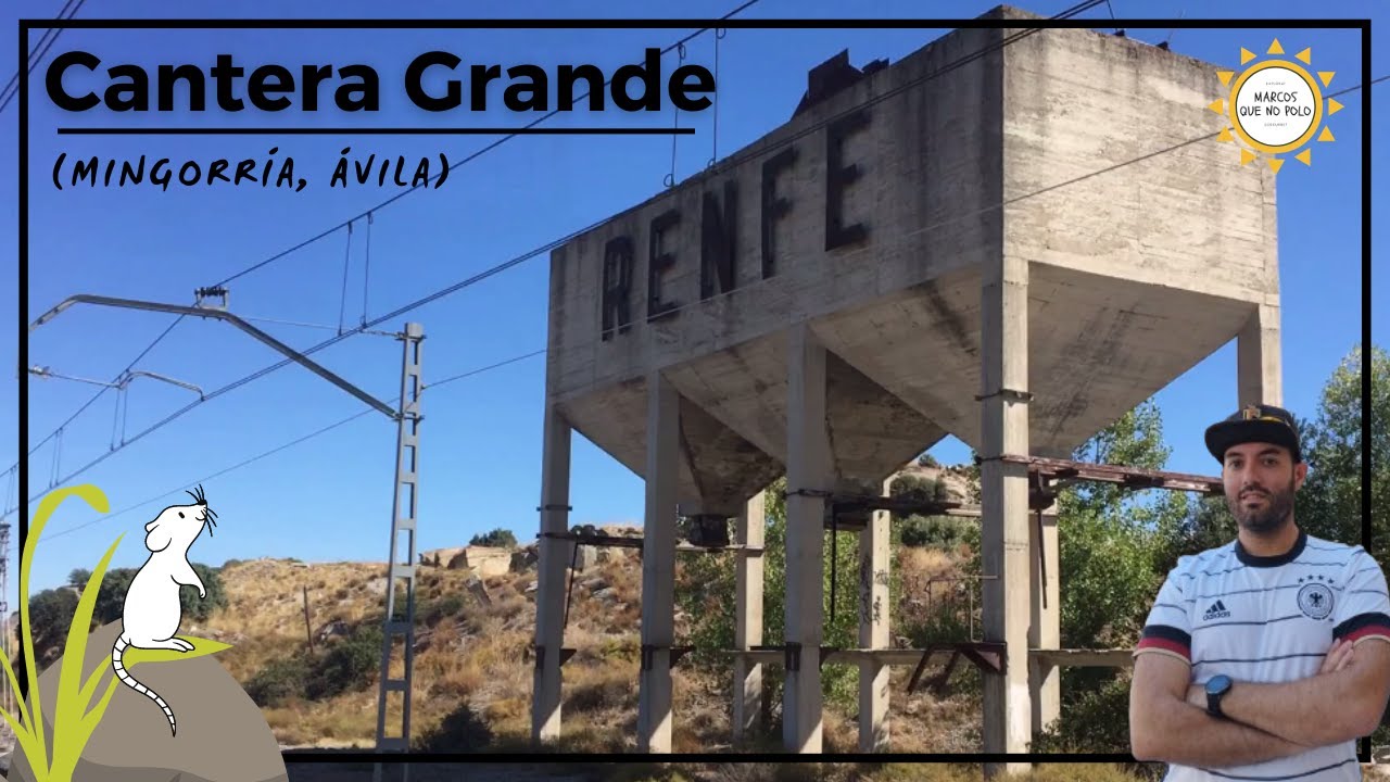 🟢 CANTERA GRANDE  en MINGORRIA (Ávila)  Una ruta en recuerdo de este oficio presente en la localidad