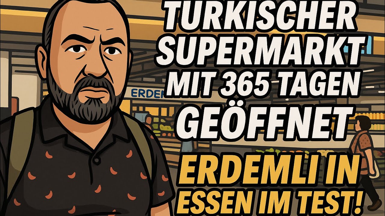Türkischer Supermarkt mit 365 Tagen geöffnet – Erdemli in Essen im Test!