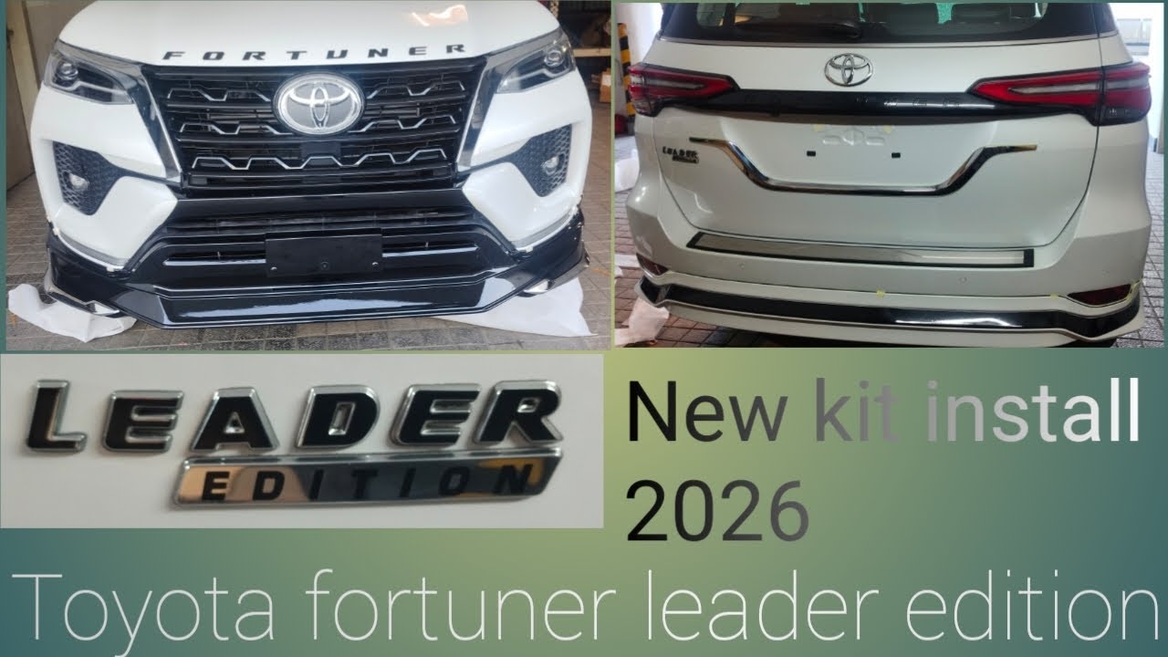 Toyota Leader edition 2026#toyota #automobile #caraccessories #modificition #legenderfortuner #cars 