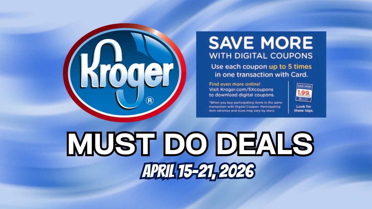 *Сливки по 0,49 доллара!* Выгодные предложения Kroger с 15 по 21 апреля | 5 цифровых купонов, акц...