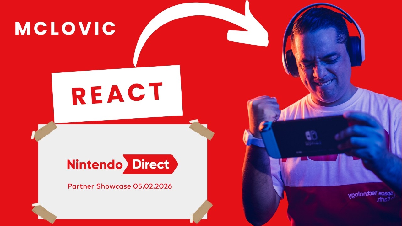REACT Nintendo Direct Partner Showcase 5 de Febrero 2026