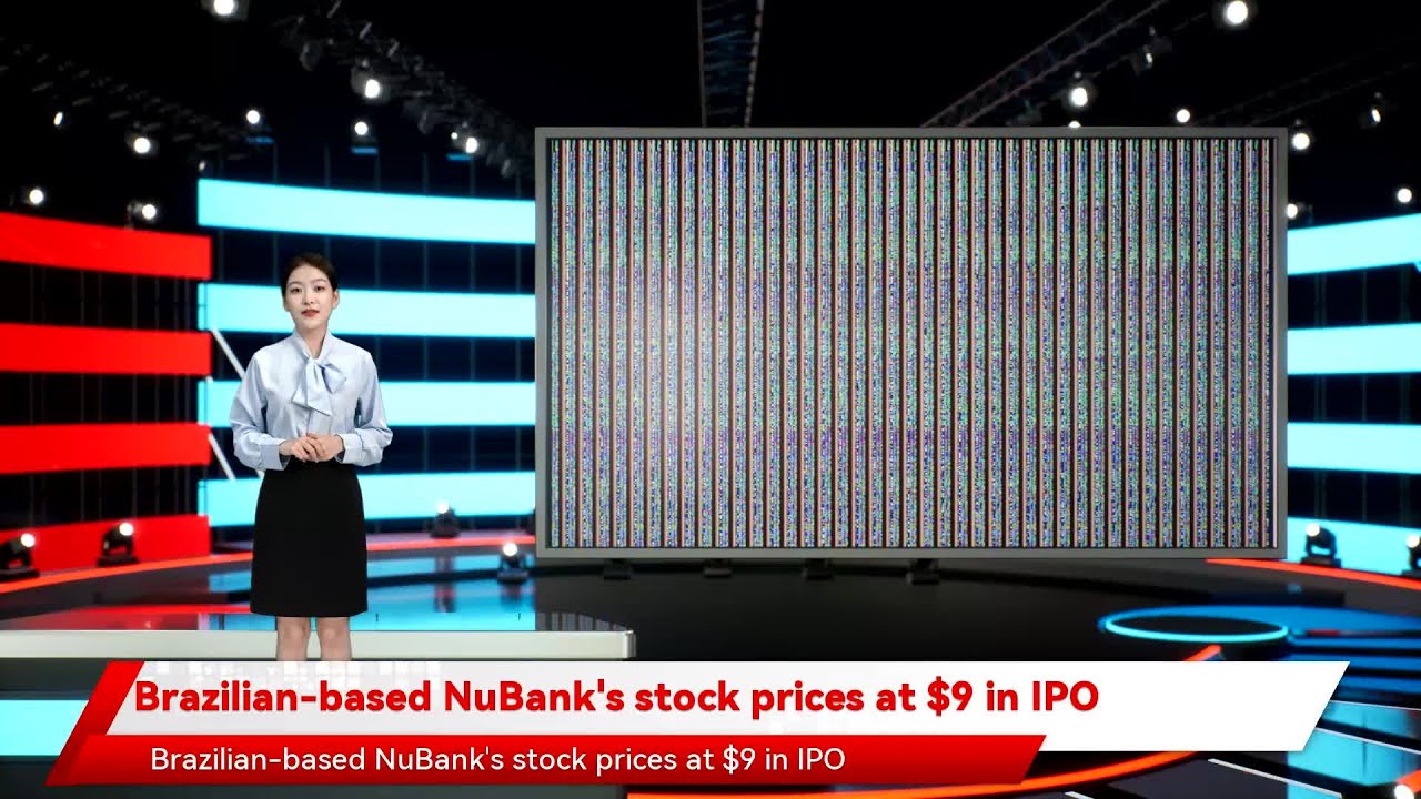 Brazilian-based NuBank's stock prices at $9 in IPO