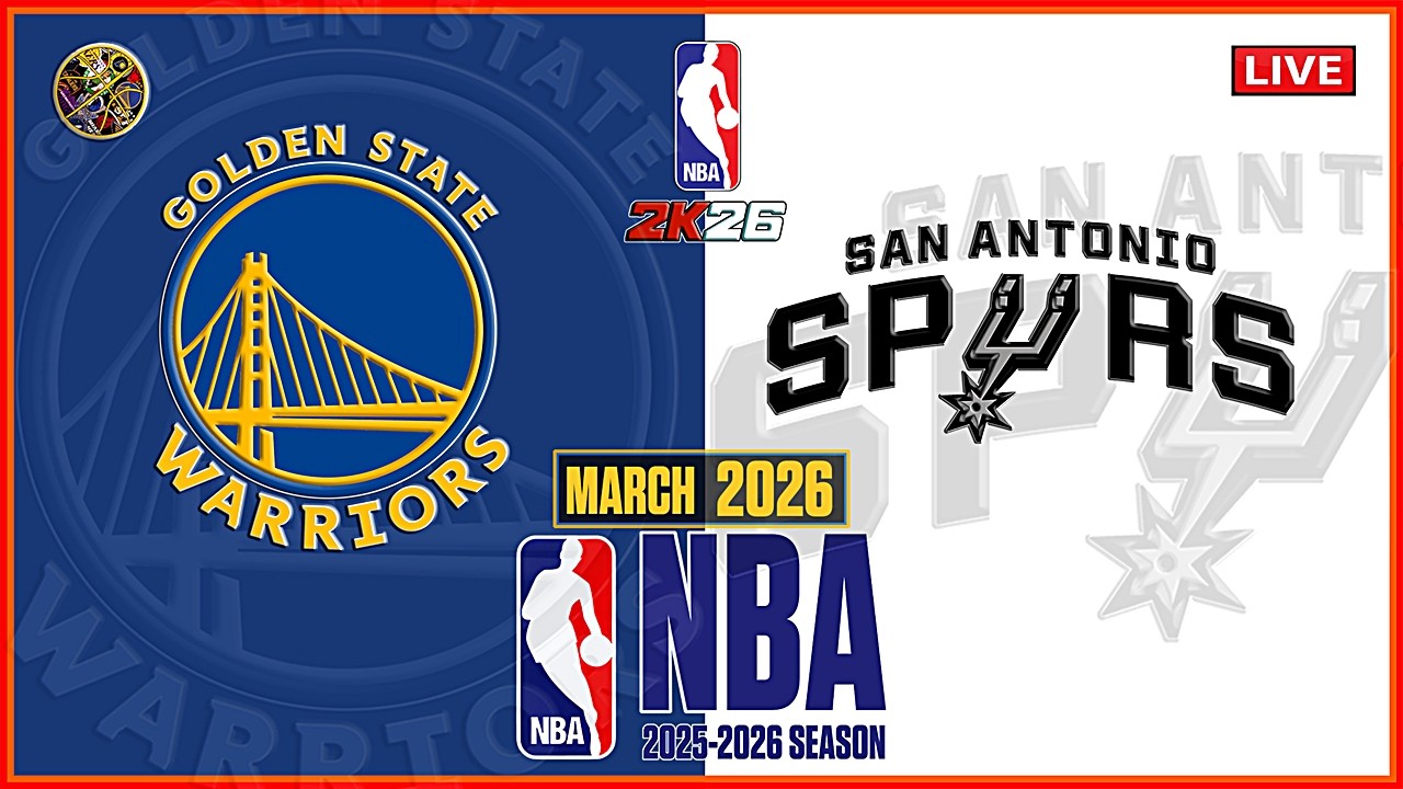 «Уорриорз» против «Спёрс» | Обзор матча НБА | 14 марта 2026 г. | NBA 2K26 |