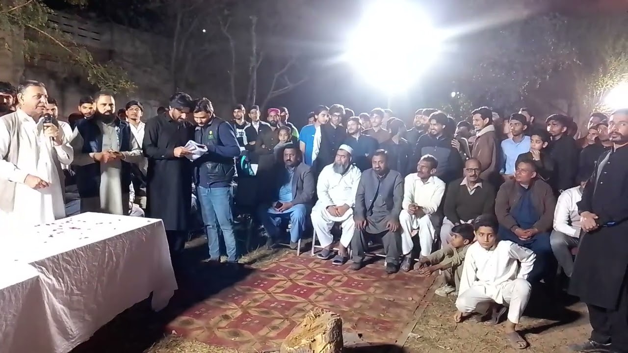 فائنل میچ فٹبال بابا ڈیری گروانڈ شمالی محلہ جہلم پہلا فلڈ لائٹ بلاول میموریل ٹورنامنٹ 