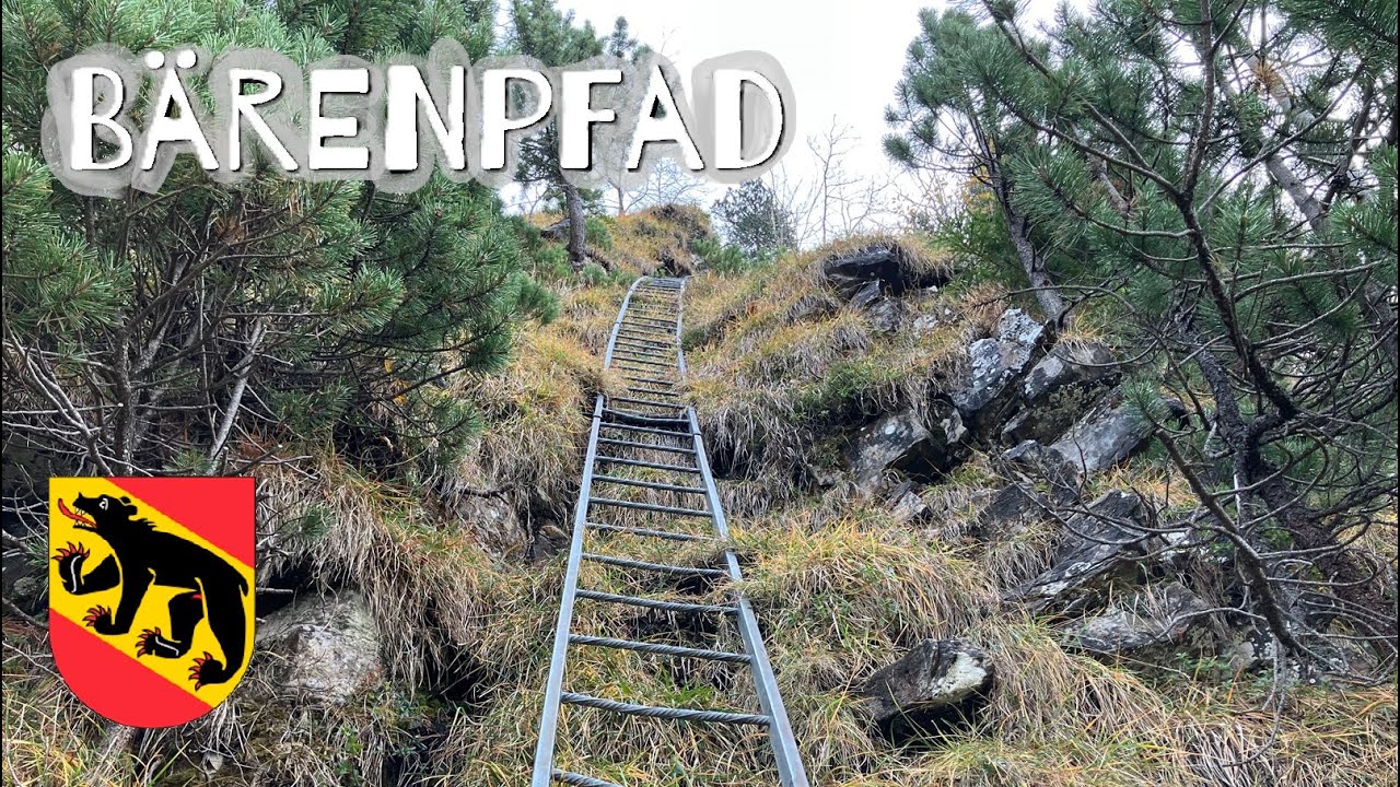 Sketchy trail to Niederhorn - Bärenpfad (and back by Jägerstollen)