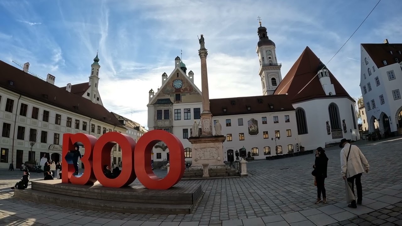 D: Freising. Oberbayern. Eindrücke aus der Stadtmitte. November 2025