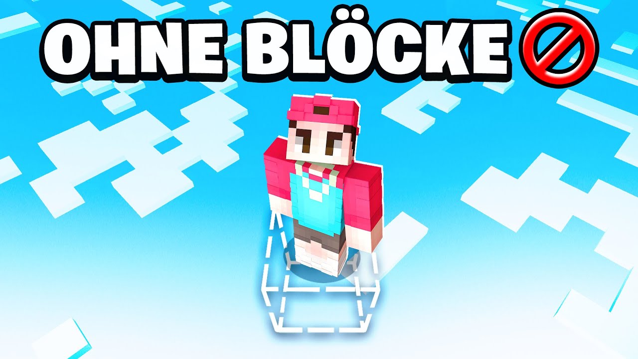 MINECRAFT aber OHNE BLÖCKE! 🚫 Unmögliche Challenge!