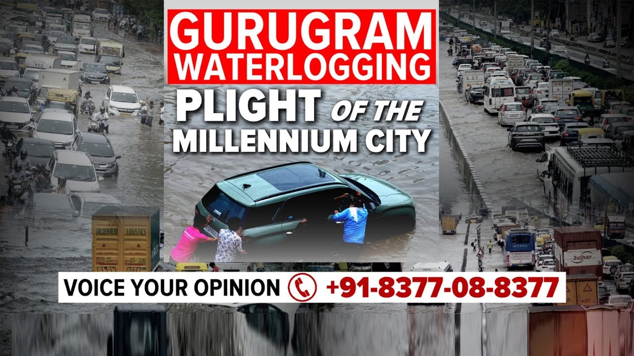 Rain Alert Today | Rain Shuts Down Gurugram