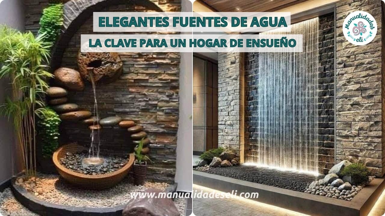 Elegantes Fuentes De Agua Para Paredes Que Dejan Sin Palabras