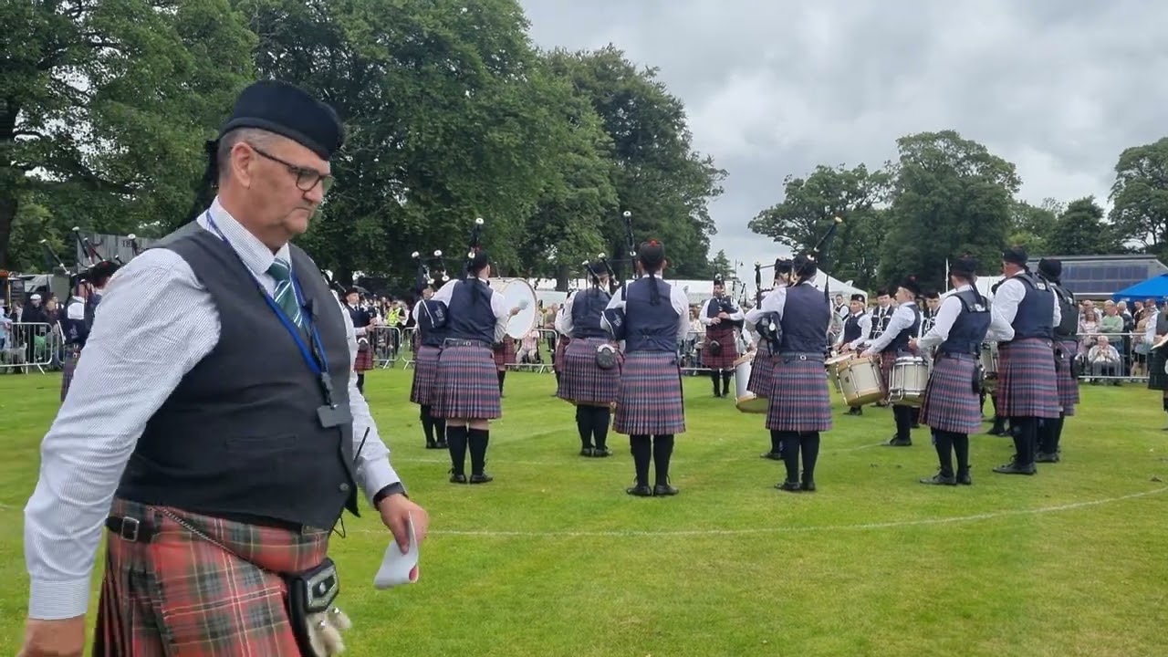 Uddingston Pipe Band Dumbarton Grade 2 Scottish Champions 2025 -MSR-