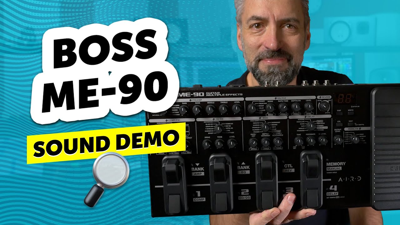 Boss ME-90 - Sound Demo