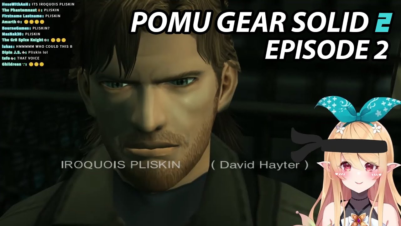 Pomu Rainpuff играет в Metal Gear Solid 2 (Highlights EP2: Raiden & Pliskin)【NIJISANJI EN】
