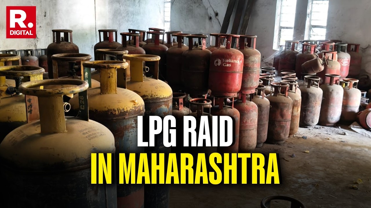 LPG Crisis: Stockpile Of 403 Commercial Gas Cylinders Caught In Raid In Sambhajinagar