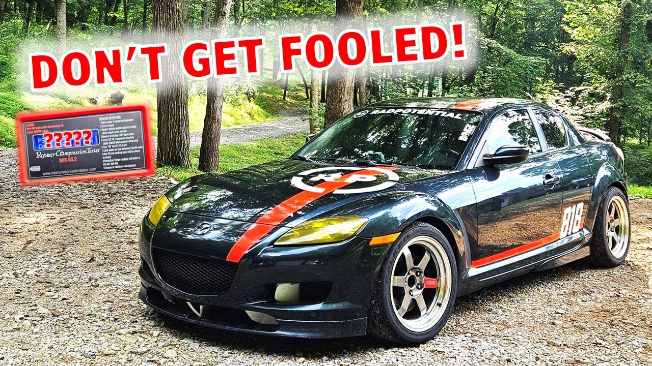 Как имитировать хорошую компрессию в роторном двигателе RX8 и RX7