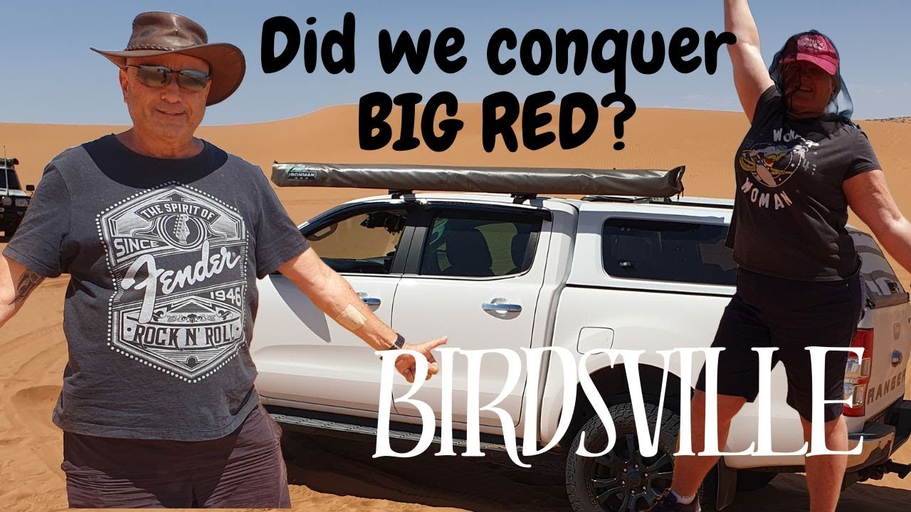Travelling Australia in the Summertime - BIRDSVILLE - Part Two - The Simpson Desert - BIG RED
