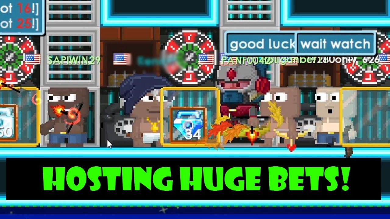 HOSTING REME 34BGL BET?!?!? | GROWTOPIA CASINO | JUGAME