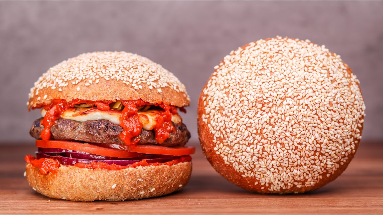 How to Make Super Soft 100% Whole Wheat Burger Buns