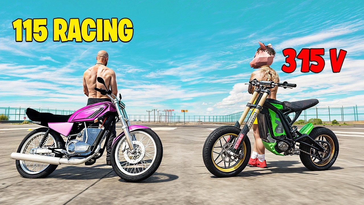 Moto Electrica De 315 Voltio Robada Para Arrancones Sorprendo A Mis Amigos En GTA RP