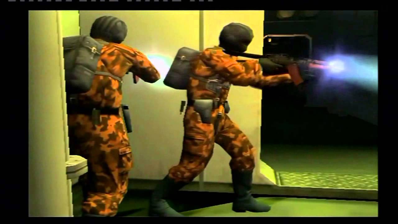 Metal Gear Solid 2 (PS2)(Trailer) 1999 Konami Internal MGS2 Demo V2