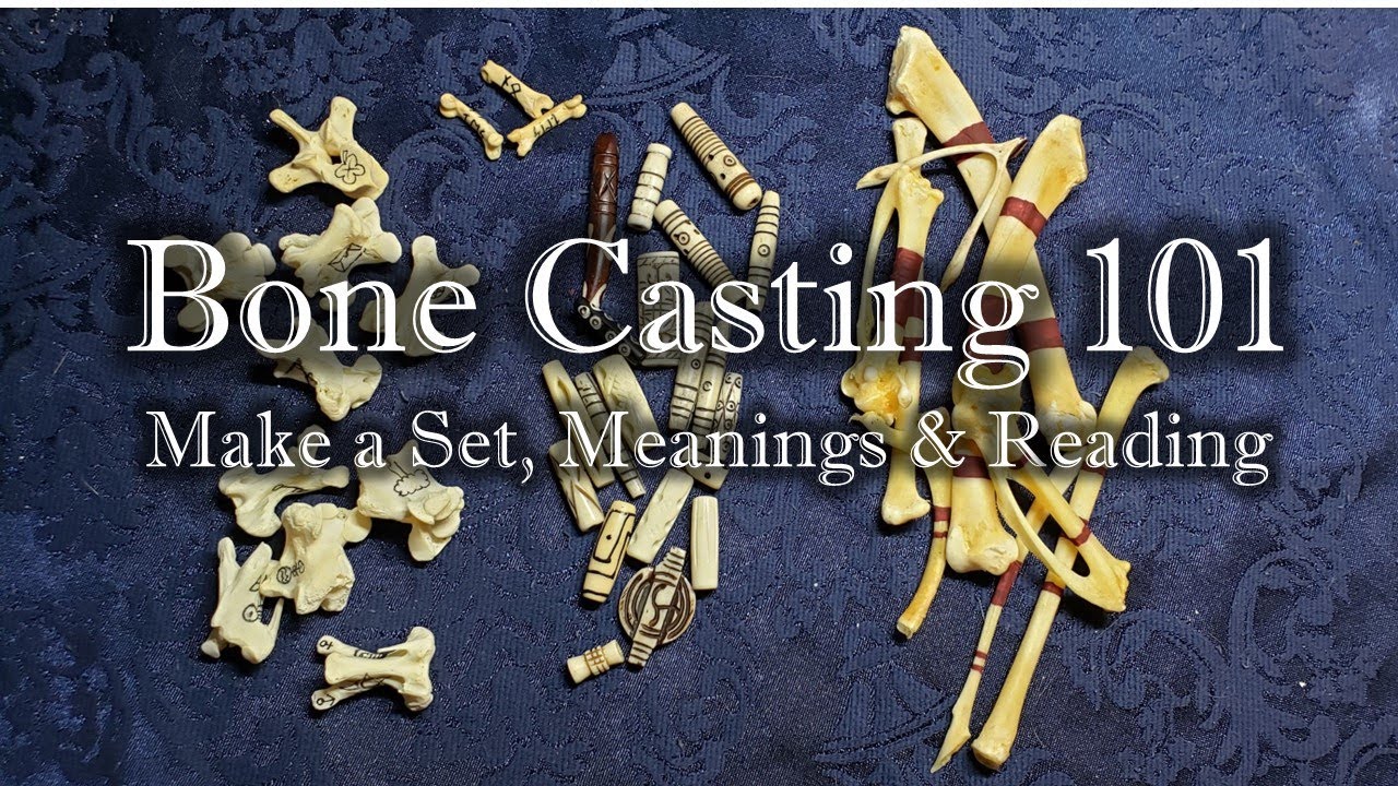 Bone Casting 101, Make a set, Assign meanings, how and what to cast on,  how to read your bone set.