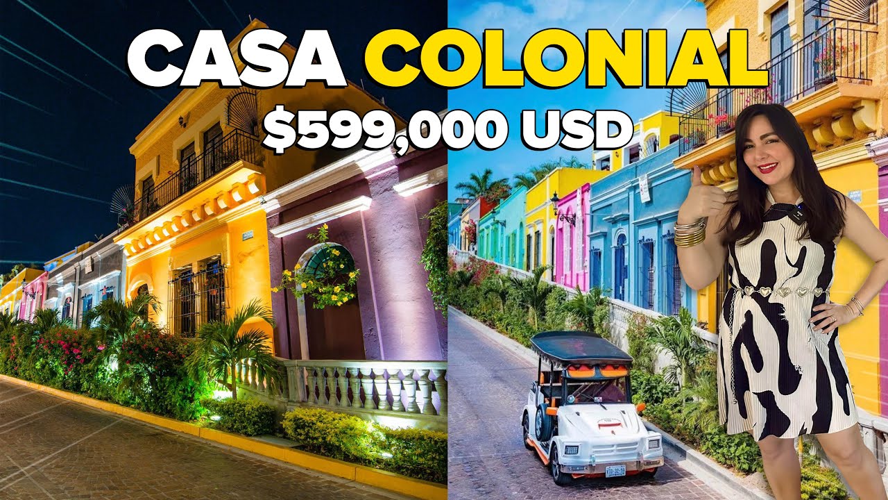 La Casa Más Hermosa del Centro Histórico de Mazatlán que No Conocías 😍