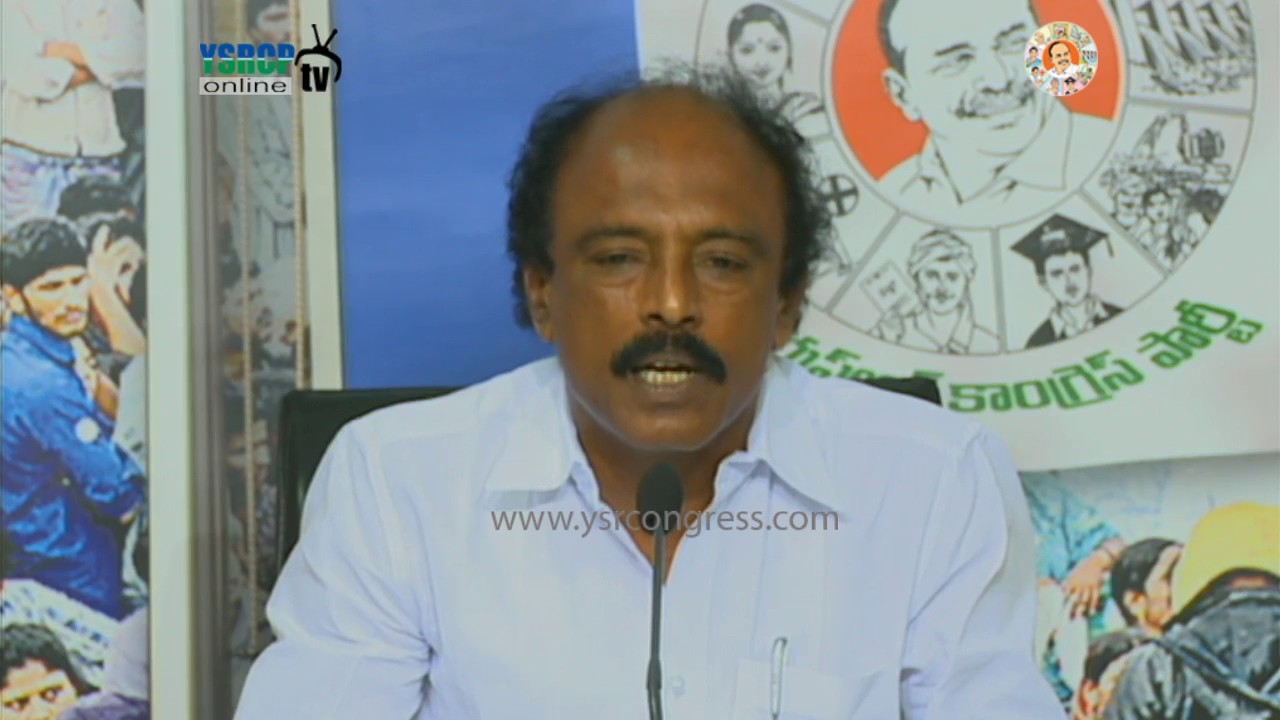 YSRCP MLA Visweswara Reddy fire on Chandrababu over Krishna Water Allotments - 15th Apl 17