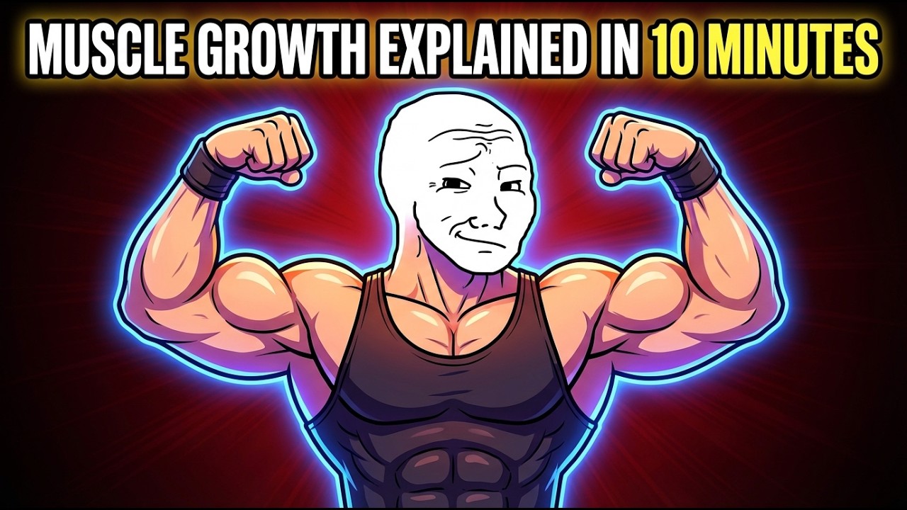 Muscle Growth Explained in 10 Minutes (No Gym Bro Myths)