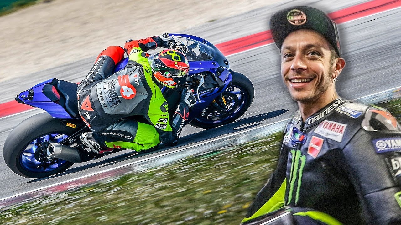 GOMITO A TERRA IN PISTA CON VALENTINO ROSSI e MORBIDELLI! - DAINESE EXPERIENCE @ MISANO