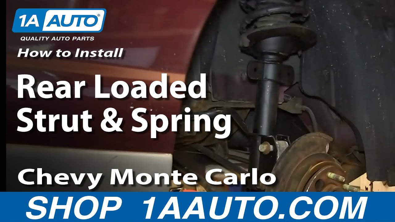 Как заменить задние стойки 00-07 Chevy Monte Carlo