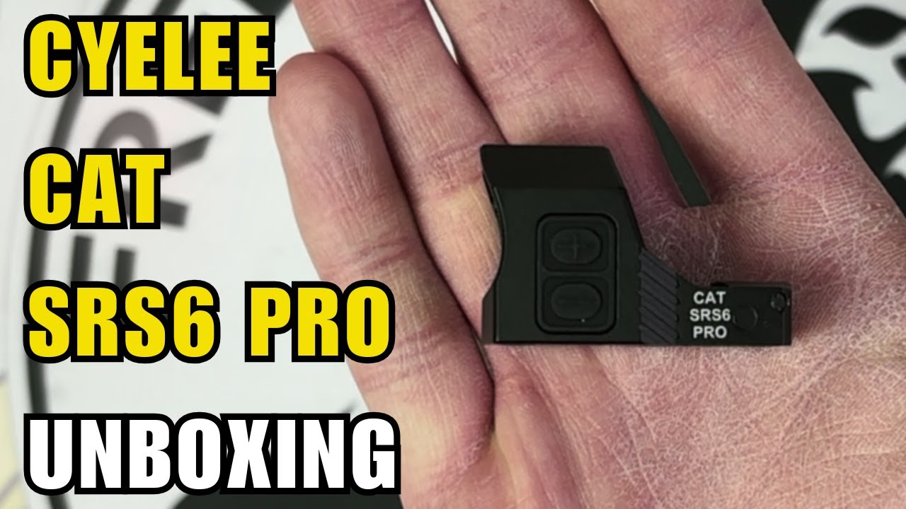 Cyelee Cat SRS6 Pro Unboxing - RMSc Footprint Pistol Red Dot Sight