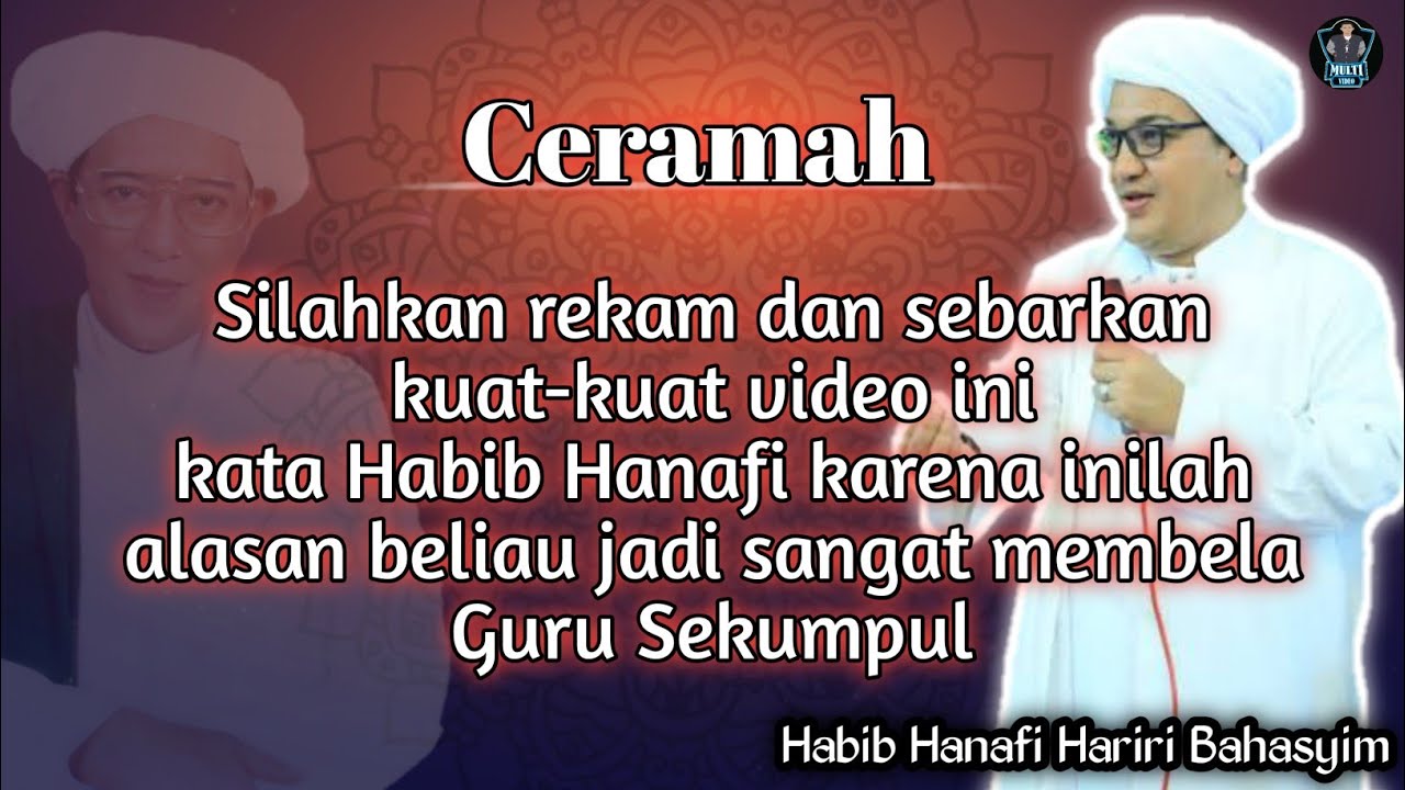 Ceramah Habib Hanafi Hariri Bahasyim (Martapura)