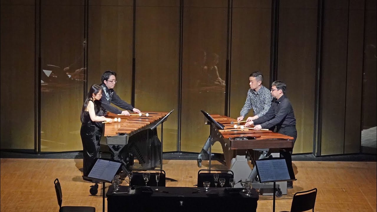 Sleep (Eric Whitacre) Arr.for Marimba Quartet by Joby Burgess