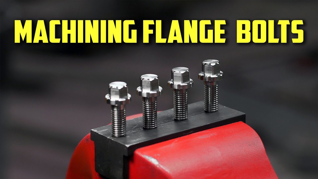 Machining Stainless Steel Flange Bolts | Arbor Press Restoration