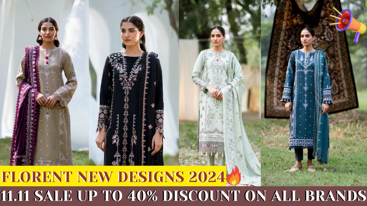 Florent latest designs 2024 collection | beautiful winter collection