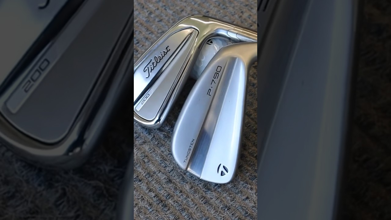 2023 Titleist T200 VS TaylorMade P790 - Head To Head #titleist #taylormade #p790 #t200