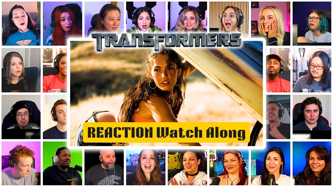 Transformers (2007) - MOVIE Reaction Mashup! (WATCH ALONG)