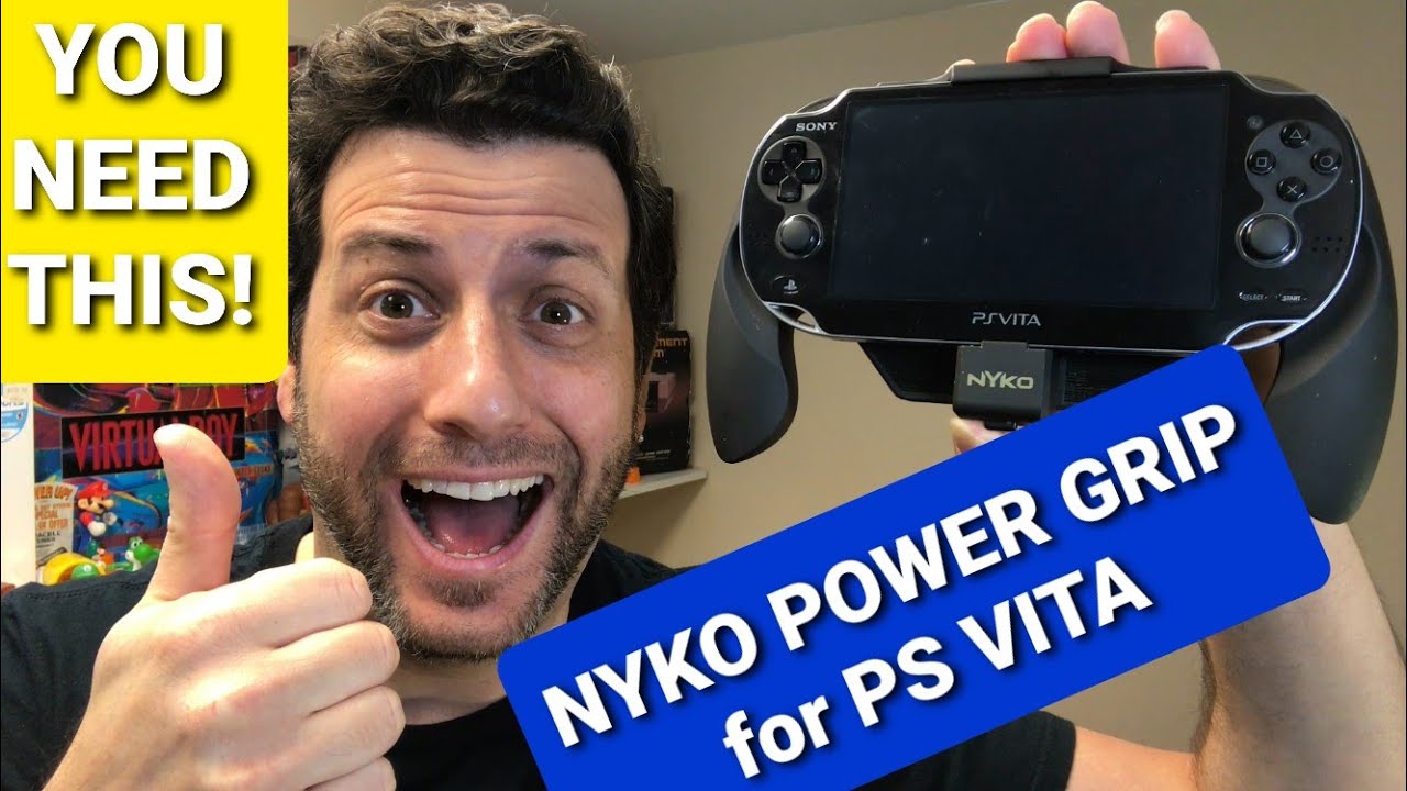 PS Vita Nyko Power Grip - You NEED This!