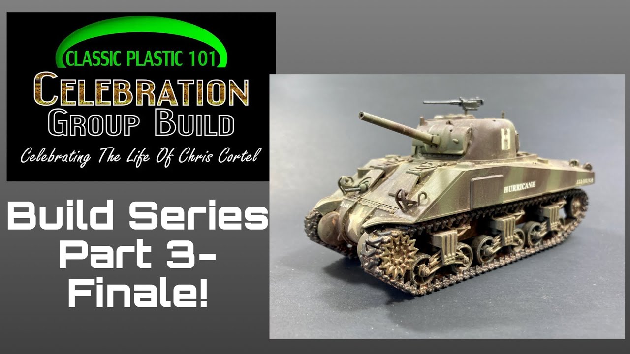 Tamiya 1/48 M4 Sherman Tank Part 3 (final touches and reveal!)
