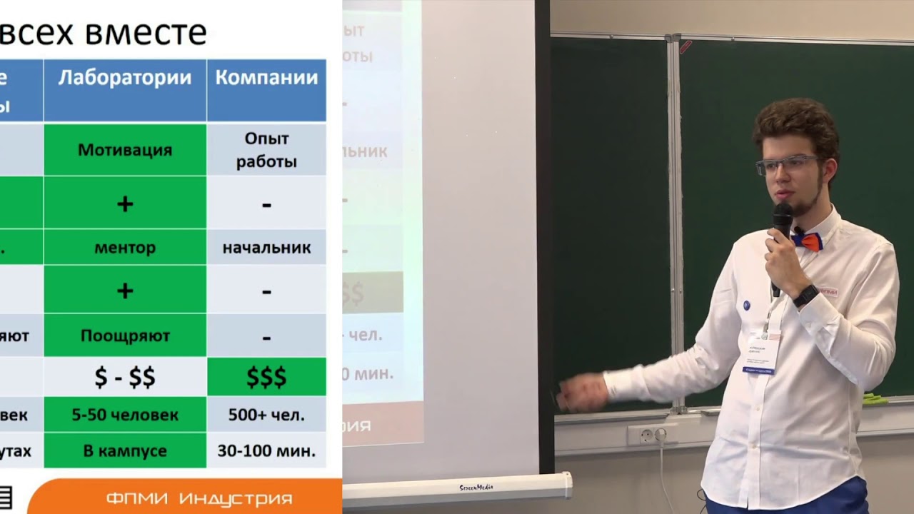 Лекторий ДОД | Наука или индустрия? О том, как совмещать, а не выбирать