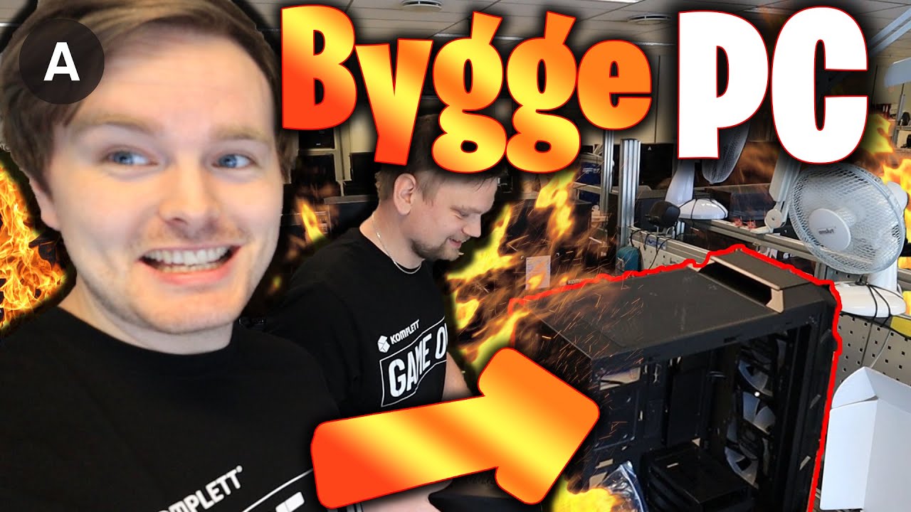 Rob Dro Til Komplett For &aring; Bygge PC (Ikke sponset, bare filmet)