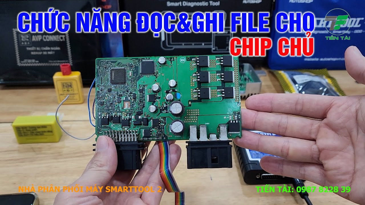Máy Đọc Lỗi Smarttool 2 - Nạp File Cho Chip Chủ ECM ACG | Tiến Tài Fi