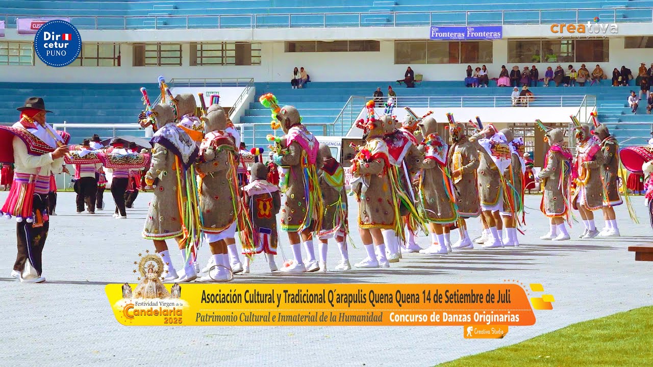 Qarapulis Quena Quena 14 de setiembre de Juli | VIRGEN DE LA CANDELARIA PUNO