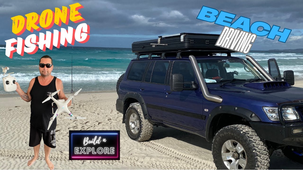 Budget Drone Fishing - WA Beach