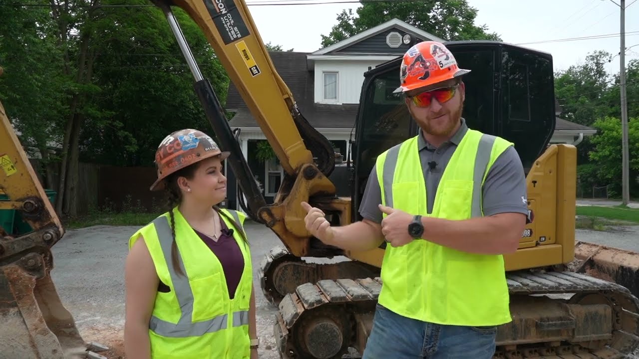Boss lady spends the day in the field seeing what we do!