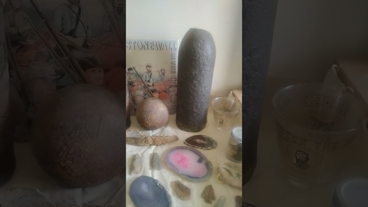 My Civil war museum. #relics #civilwarrelics #history
