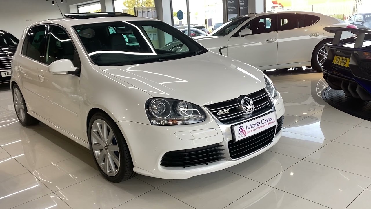 Volkswagen Golf 3.2 V6 R32 DSG 4Motion 5dr 2009 (58) 58162 miles Petrol Automatic White