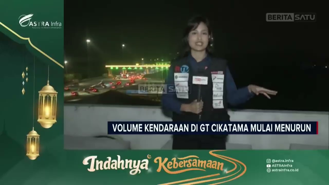 H-2 Lebaran: Pelabuhan Merak, GT Cikatama, dan Tol Palikanci Mulai Melandai #Beritasatu