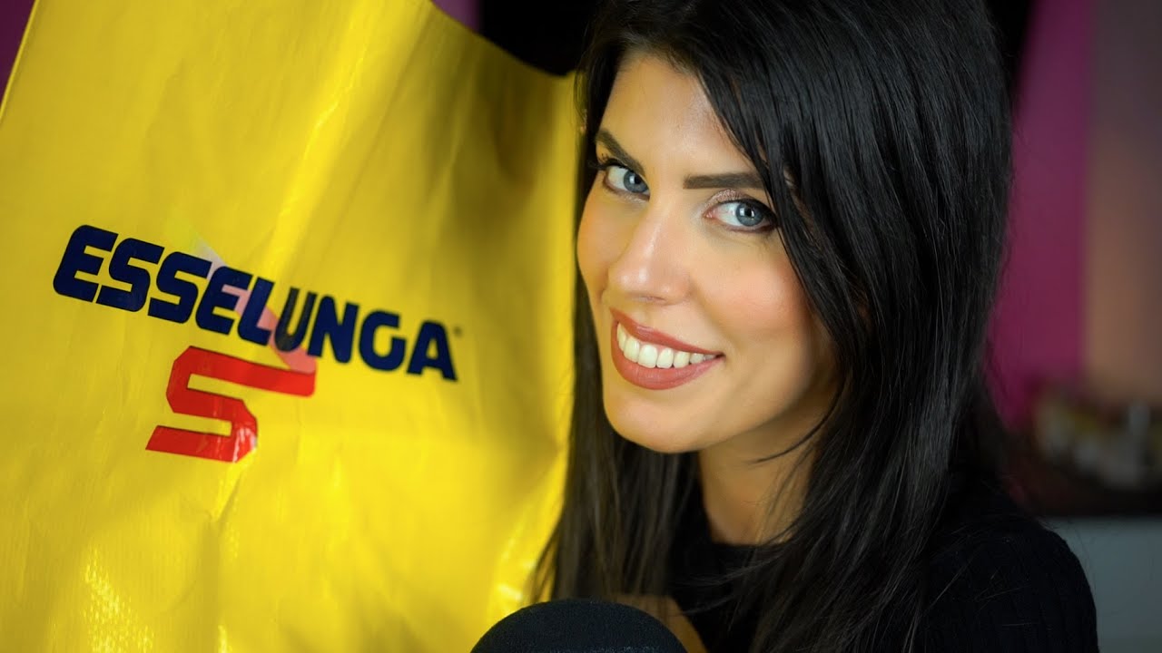 ASMR 🫐 SVUOTA la SPESA PRIMAVERILE • ESSELUNGA (Whispering)